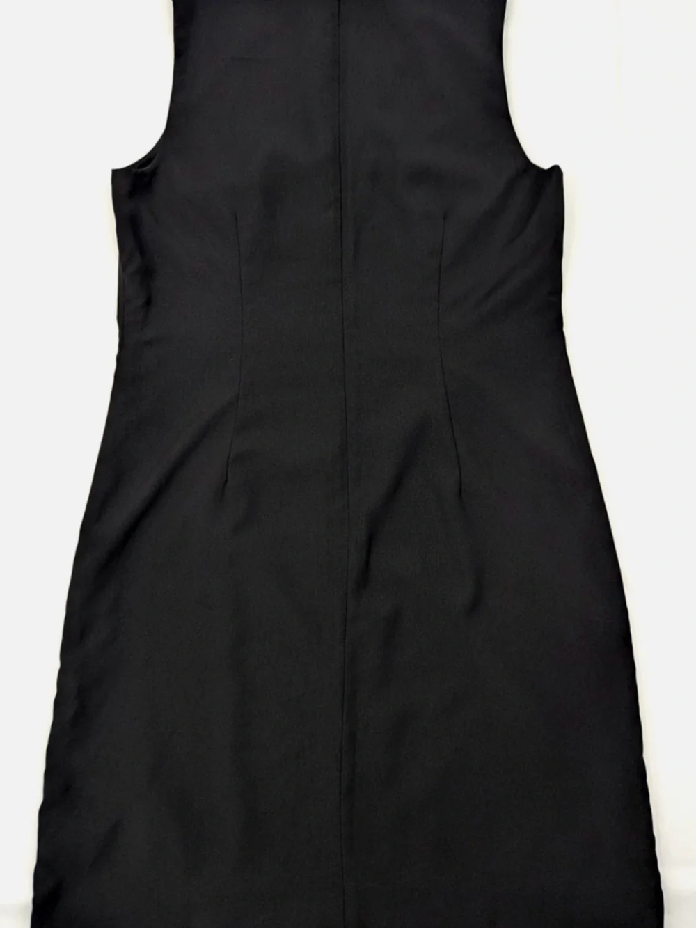 NWT J. Crew Classic Black V-Neck Suiting Dress